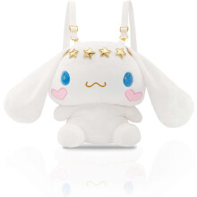 Anime Cartoon Cute Cinnamoroll Dog Plush Doll Backpack Kawaii Lolita JK Girls Bag Birthday Gifts White