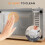 Homcom HOMCOM Mini Oven 9L Countertop Toaster Oven with Timer Control 750W Silver 6