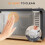 Homcom HOMCOM Mini Oven 9L Countertop Toaster Oven with Timer Control 750W Grey 7