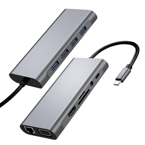 Station daccueil de voyage USB multifonction pour ordinateur portable