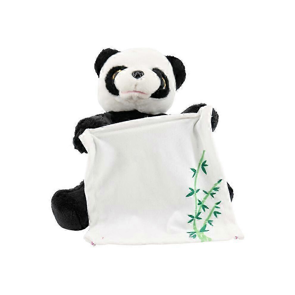 Hide-and-seek Educational Early Learning Raise Your Hand Panda Singing Storytelling Lullaby Learning to Talk Electric Plush Doll