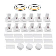 (TD1230-12-3) Magnetic Child Lock Children Protection Baby Safety Lock Drawer Latch