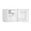 Baridi Tabletop Fridge with Ice Box, 46L Capacity, Adjustable Thermostat - DH256 10