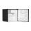 Baridi Tabletop Fridge with Ice Box, 46L Capacity, Adjustable Thermostat - DH257 14