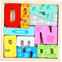 Puzzle Doplnky pre domáce vzdelávanie Príslušenstvo Interaktívne interaktívne učenie Drevené odolné voči opotrebovaniu