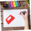 1 sada Paint Graffiti Štetca Štetcom Štetcom Farba pre škrabky Crafts 5