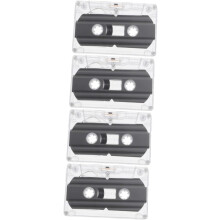 4 ks Audio páska Balenie Páskové nahrávacie kazety Časové kazety 30 minútové kazetové pásky Cds Plu