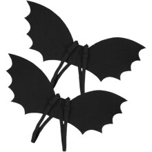 Nastaviteľné čierne netopierie krídla pre chlapcov a dievčatá halloweensky kostým netopierov