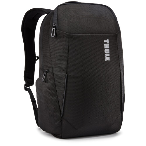 Thule Sac à dos - THULE - Accent Recycled Backpack 23L - Noir - Compartiment Safe Zone - Écologique