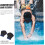 Vodotesné rukavice Pull Buoy Swim Training Float Potápačské rukavice 8