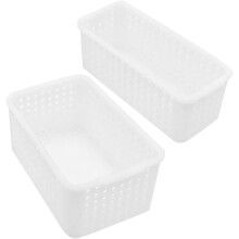 Pp Úložné košíky na materiál pre miniatúrne domčeky pre bábiky Miniatúrne úložné košíky 2ks
