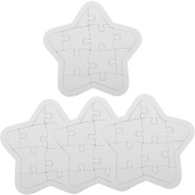 4 hárky Farbenie a vkladanie remeselníckych vecí Prázdne puzzle Diy polotovary Produkty Diy Puzzle Výrobné potreby Papier na výrobu skladačiek