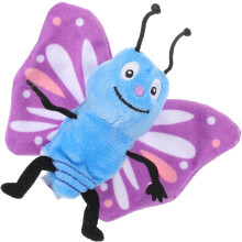 Butterfly Animal Hand Bábky Bumble Bee Hand Bábky Včelí med Črepník Plyšový Butterfly Butterfly Pp Bavlna