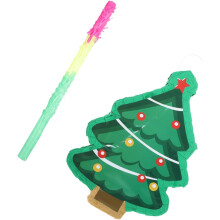 Elegantný vianočný stromček Pinata Paper Craft na párty dekor 1 sada cukrovej náplne