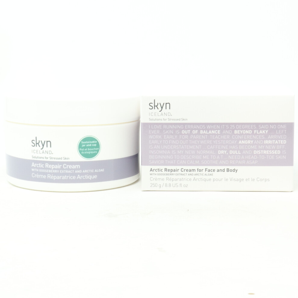Skyn Iceland Artic Repair Cream For Face And Body   8.8oz / 250ml