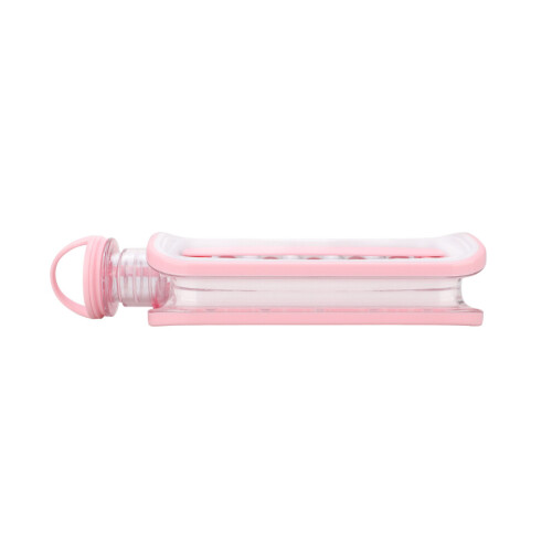 Portable Pink Ice Ball Maker Kettle - Hands-Free Ice Serving 2