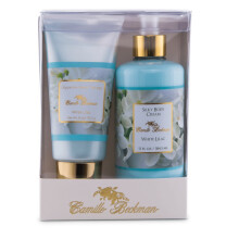 Camille Beckman Hand- och Kroppsduettset Silkeslen Kropp och Glycerin Handkrm Vit Lila