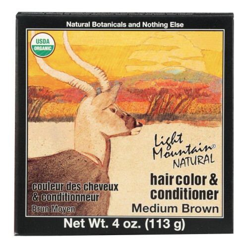 LIGHT MOUNTAIN Henna Brown 4 Uns