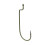Gamakatsu Offset Worm Bronze 2/0 6-balenie 1