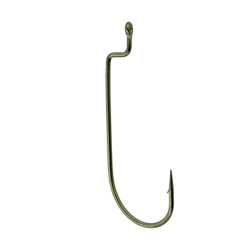 Gamakatsu Offset Worm Bronze 2/0 6-balenie