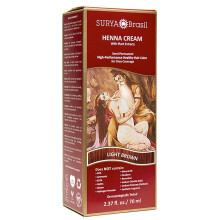 Henna Hellbraun Creme Surya Nature Inc 2,31 oz Creme