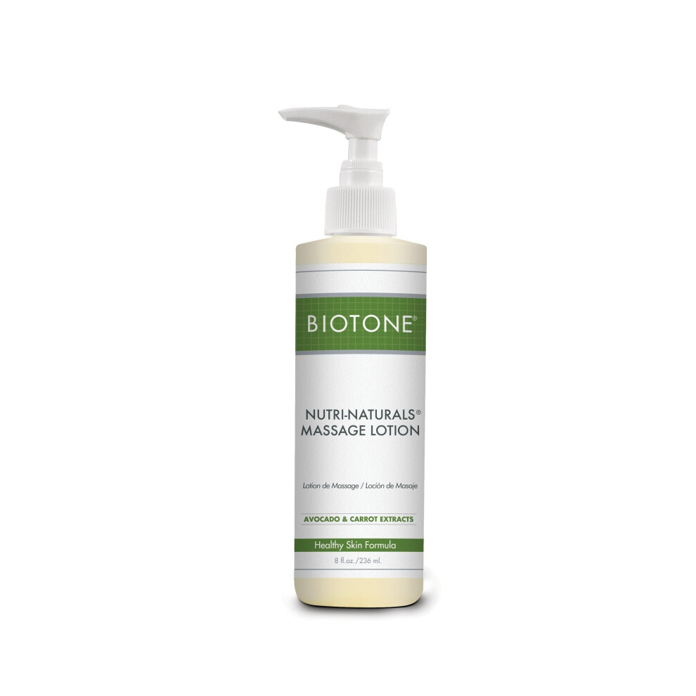Bioton Biotone Nutri-Naturals Products Massage Lotion 8 Ounce