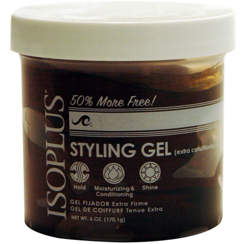 Isoplus Extra Conditioning Dark Hold Styling Gel 175ml