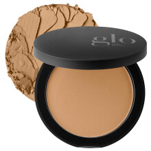 Glo Skin Beauty Pressed Base Powder Foundation Makeup (Honey Dark)     makellose Deckkraft f   r ein strahlendes, nat   rliches Finish wie eine zweite