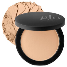Glo Skin Beauty Pressed Base Powder Foundation Makeup (Honey Fair)  bezchybn kryt pro zriv prirozen vzhled druh pleti
