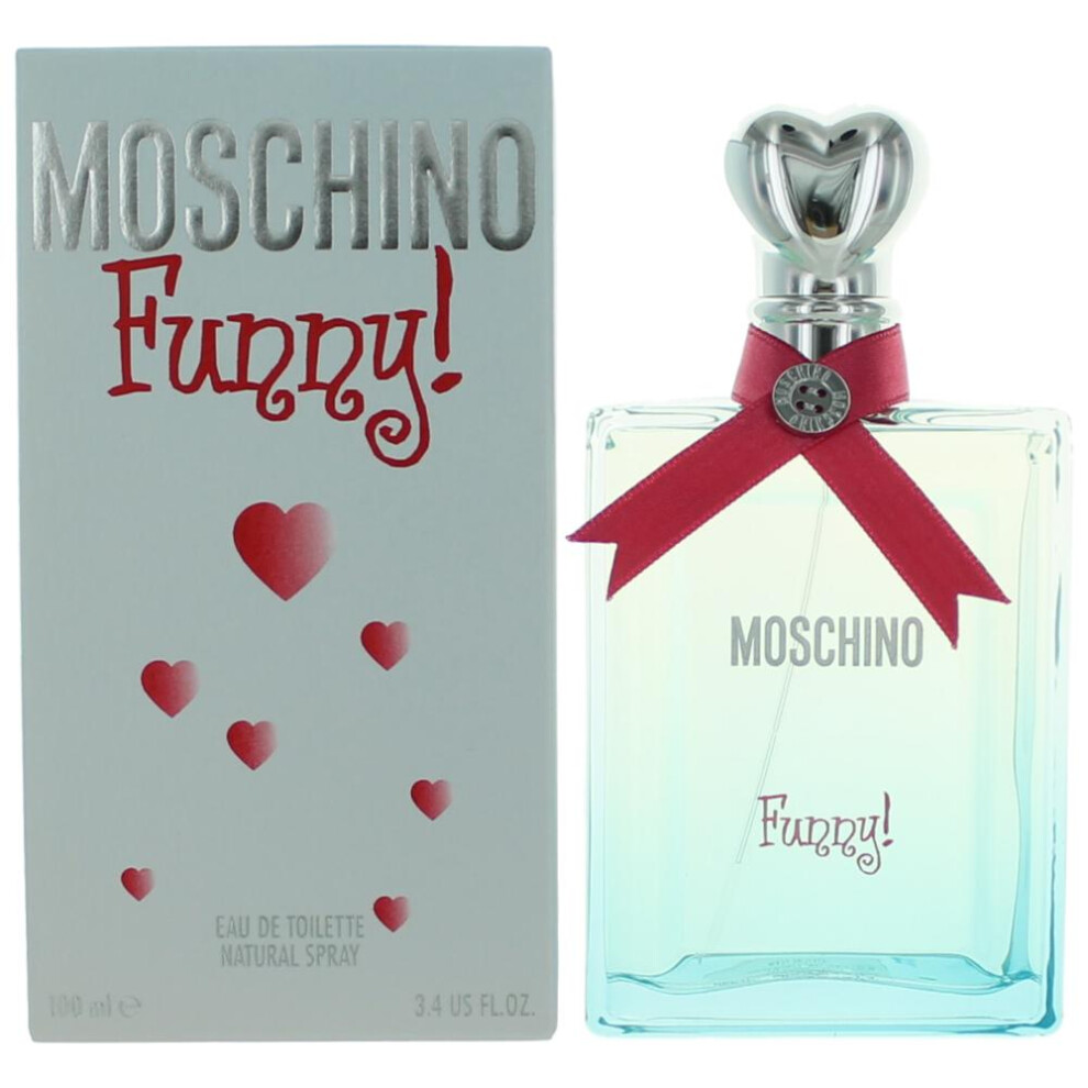 Funny! by Moschino  3.4 oz Eau De Toilette Spray for Women Funny
