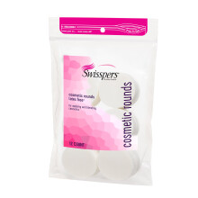 Swisspers Cosmetic Rounds 12 t?ller 1,0 ounce (pakke med 48)