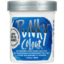 Punky Atlantic Blue, semipermanente Haarfarbe, vegan, PPD- und parabenfrei, h lt bis zu 35 Haarw schen, 106 g