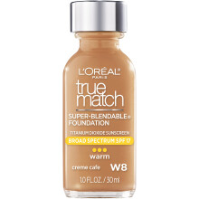 L'Oreal Paris Makeup True Match ?pe?-??a?e????eta? ???? Foundation Crme Caf? W8 1 Fl Oz 1 Count