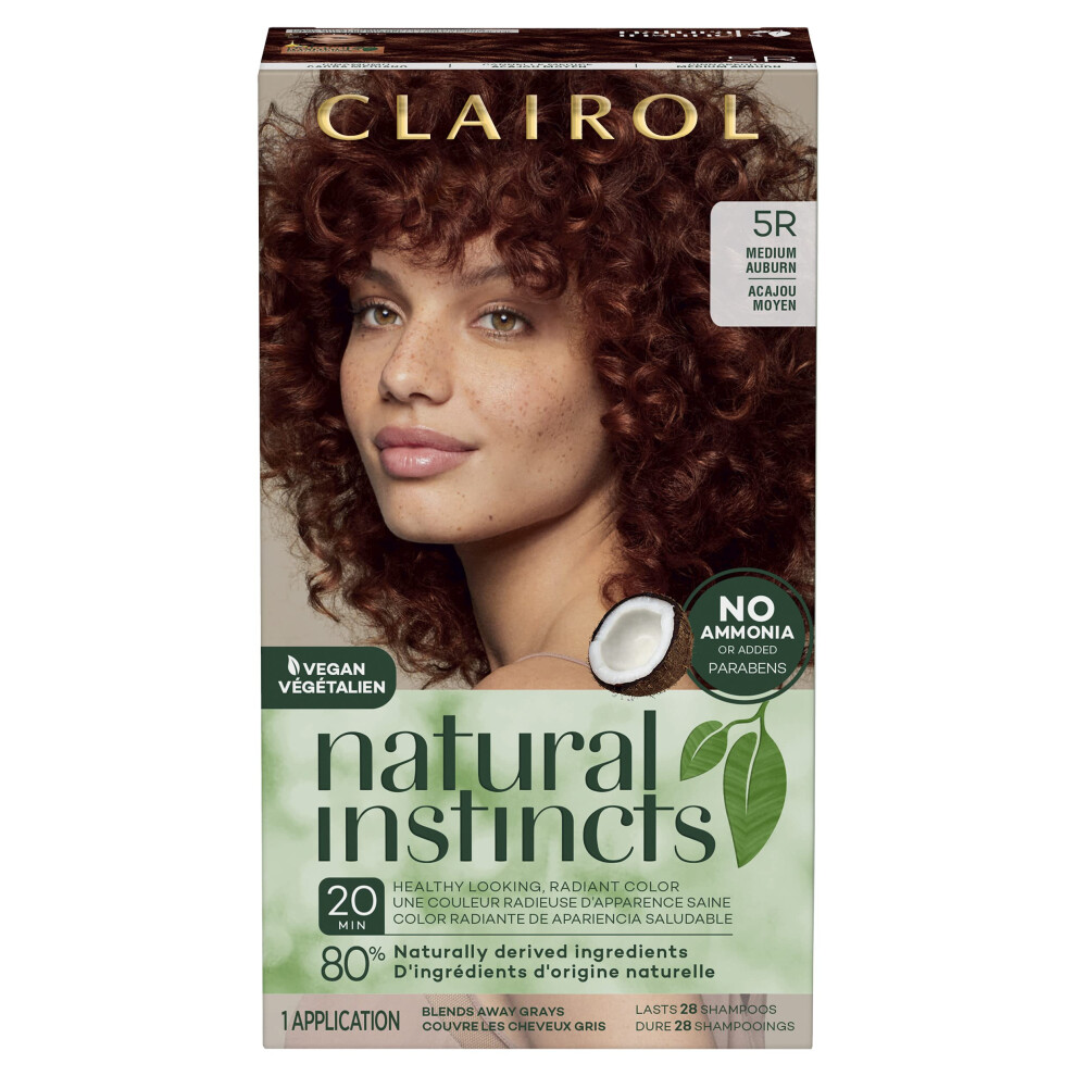 Clairol Natural Instincts Hair Color  [5R] Medium Auburn 1 Each