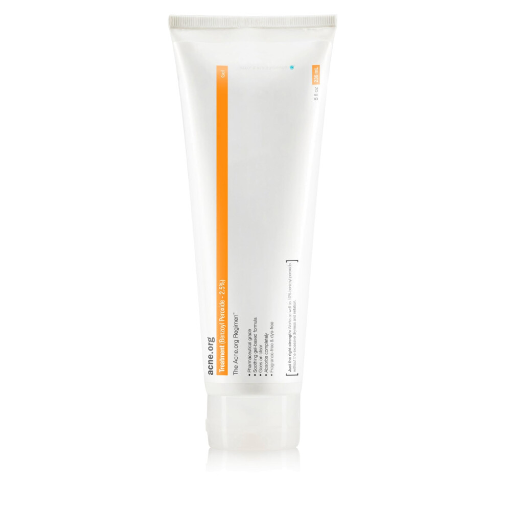 Acne.org Treatment (2.5% Benzoyl Peroxide) 8 oz.