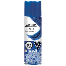 Hypoallergenes blaues Haarspray     3 oz.     Perfektes Partyzubeh  r, 1 Stk.