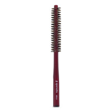 Spornette Mini Styler Boar Bristle .75 inch Round Brush (#HB-2) for Blowouts, Volume, Styling, Finishing, Curling & Setting Short, Curly, Wavy, Straig