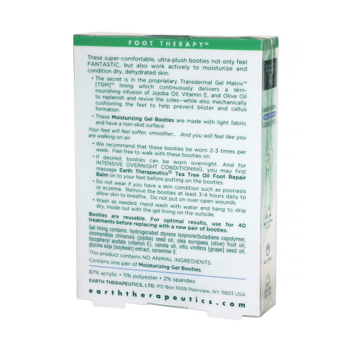 Earth Therapeutics Moisturizing Gel Booties 1