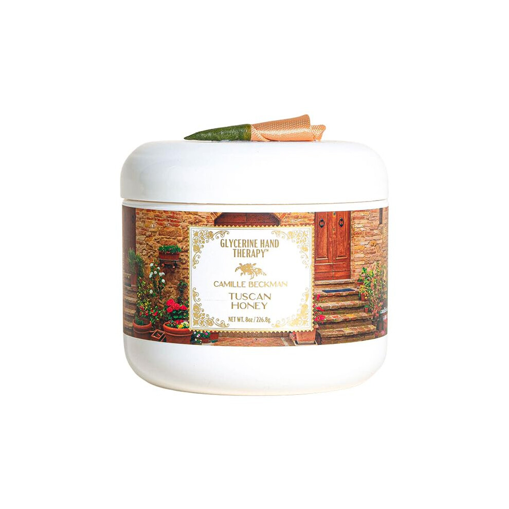 Camille Beckman Glycerine Hand Therapy Cream  Tuscan Honey  8 Ounce
