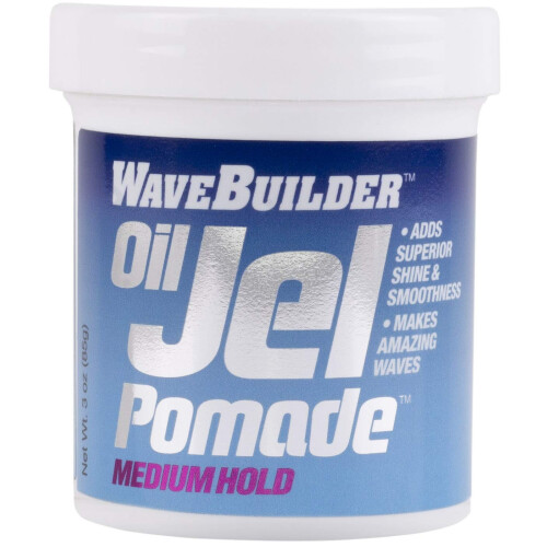 WAVEBUILDER Πομάδα με Λάδι Τζελ Μέτριας Κράτησης 3,5 ουγγιές