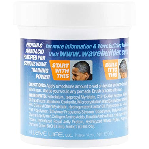 WAVEBUILDER Πομάδα με Λάδι Τζελ Μέτριας Κράτησης 3,5 ουγγιές 1