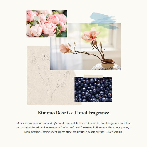 Thymes bodylotion - 9,25 Fl Oz - Kimono Rose 1