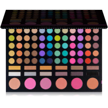 SHANY Festival Ready Palette - Eritt  in pigmenttiset h  ivytett  v  t luomiv  rit, poskipuna ja puuteri -meikkisetti 78 v  rill   - Meikkipaletti
