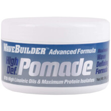 WaveBuilder Advanced Formula High Def Pomade | High Linoleic Oils and Maximum Protein Isolates 3.5 Oz