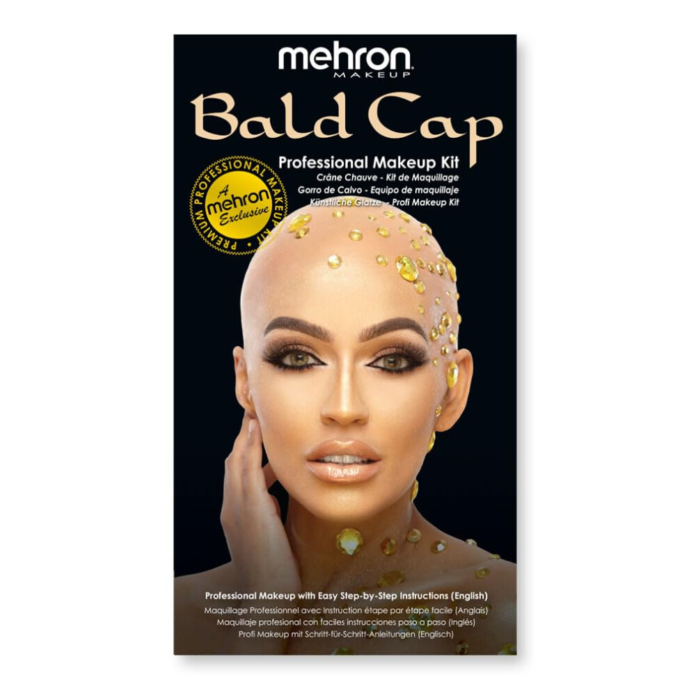 Kit de maquillage Mehron Premium pour personnages (casquette chauve)