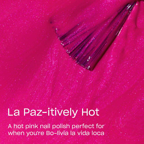 OPI OPI                             La Paz-itively Hot Pink 0,5 fl oz 2