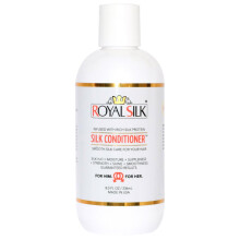 Royal Silk The Original Silk Conditioner Smooth as Silk for Hair Like Silk = Soft Creamy Fragrant Smoothing Hydrating Lubricating + Superb Detan
