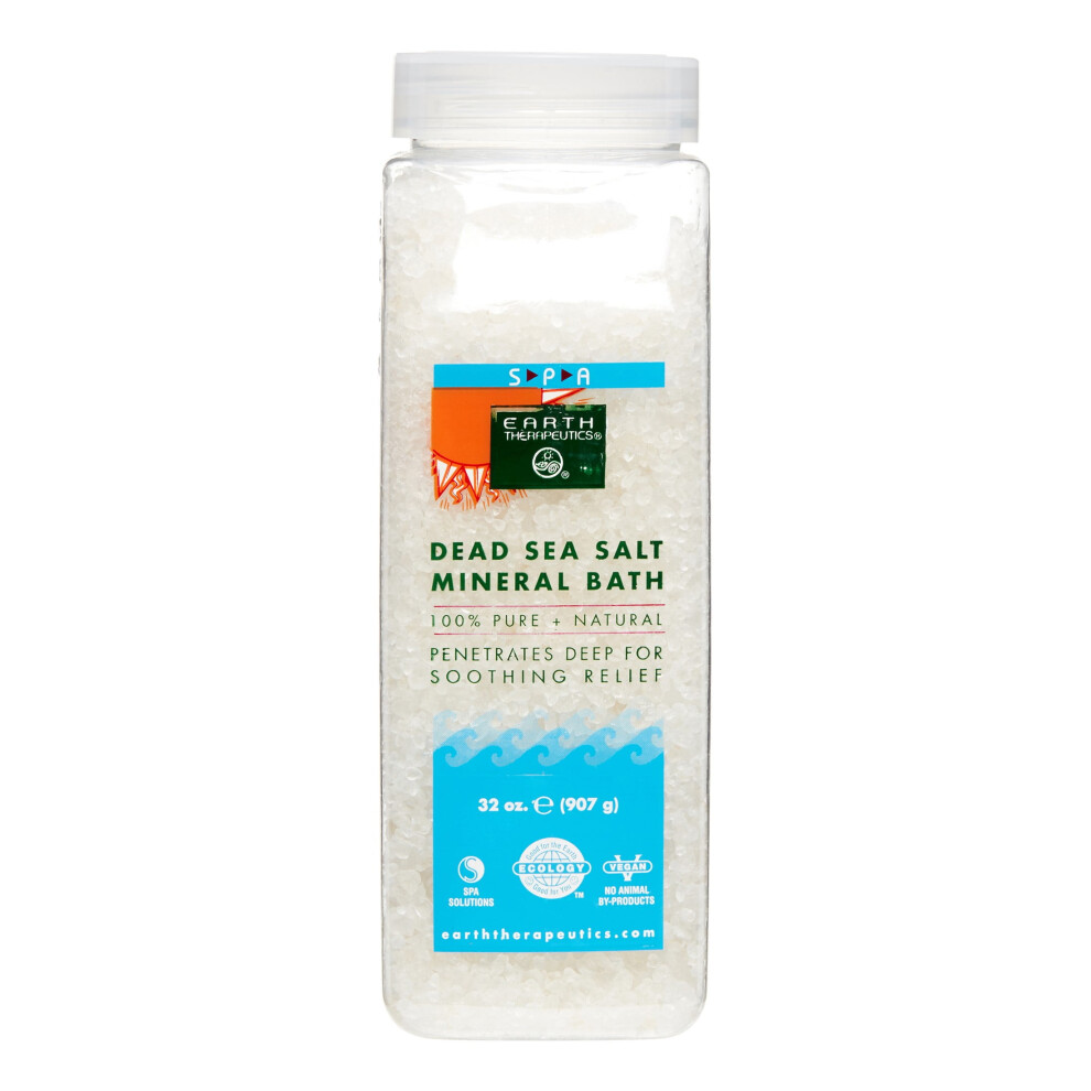 Earth Therapeutics Minrl Bath Salts Theraptc 32 Oz