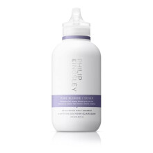 PHILIP KINGSLEY Pure Blonde/Silver Brightening Daily Purple Shampoo for Blonde Gray Silver Brassy Colored Highlighted Bleached Hair Toner for Orange B