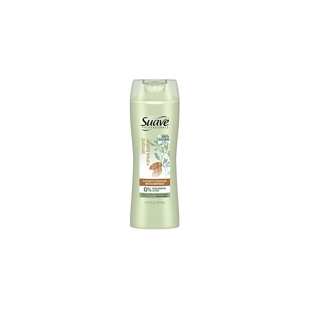 Suave Professionals Moisturizing Shampoo Almond + Shea Butter 12.6 Oz